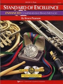 Standard Of Excellence: Enhanced Comprehensive Band Method Book 1 (Flute) published by Kjos