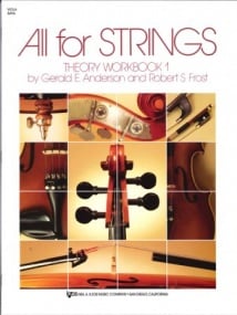 All for Strings Theory Workbook 1 for Viola published by KJOS