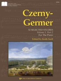 Czerny: 32 Selected Studies Volume 1 Part 2 for Piano published by Kjos