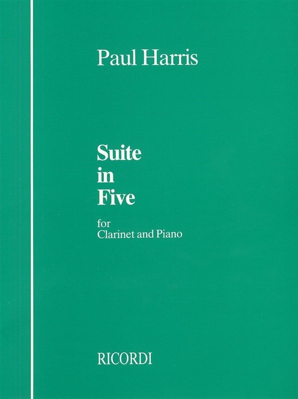 Harris: Suite in Five for Clarinet published by Ricordi