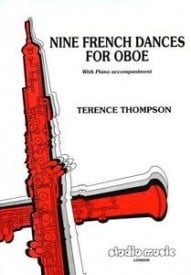 Thompson: 9 French Dances for Oboe published by Studio Music