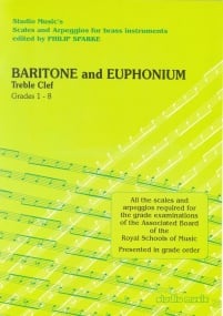 Sparke: Scales and Arpeggios for Baritone & Euphonium (Treble Clef) published by Studio