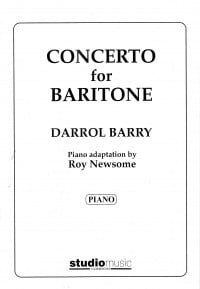 Barry: Concerto for Baritone published by Studio