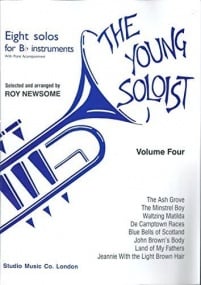 The Young Soloist Volume 4 for Bb Treble Clef Intruments published by Studio Music