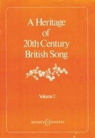 A Heritage of 20th Century British Song Volume 2 published by Boosey & Hawkes