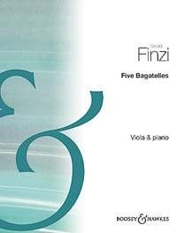 Finzi: Five Bagatelles for Viola published by Boosey & Hawkes