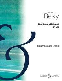 Besly: The Second Minuet in Bb published by Boosey & Hawkes