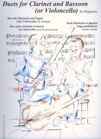 Duets for Beginners for Clarinet and Bassoon or Cello published by EMB