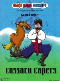 Bartlett: Crash Bang Wallop! Cossack Capers for Percussion published by UMP (Book & CD)