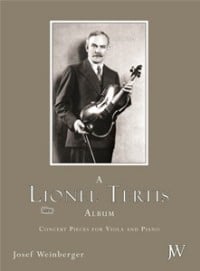 A Lionel Tertis Album for Viola published by Weinberger