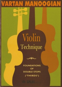 Manoogian: Violin Technique Book 1 published by Real Musical