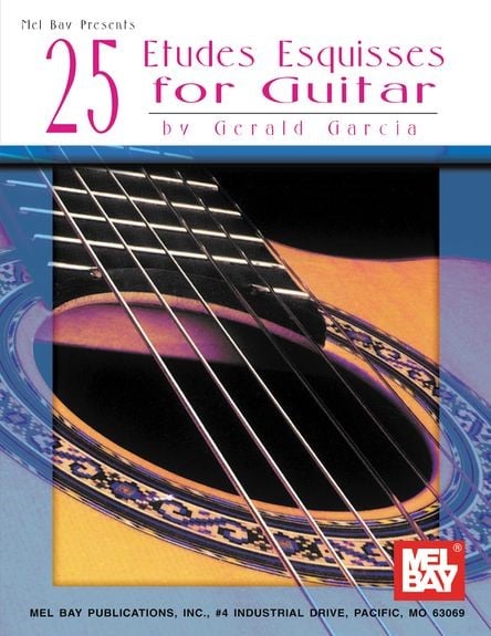 Garcia: 25 Etudes Esquisses for Guitar published by Mel Bay