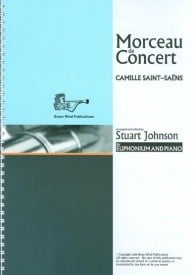 Saint-Saens: Morceau De Concert for  Euphonium published by Brasswind