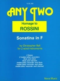 Ball: Homage to Rossini for 2 Wind Instruments published by Nova