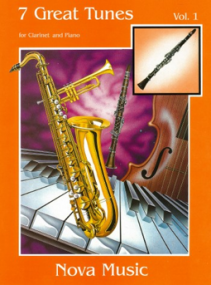 7 Great Tunes for Clarinet published by Nova
