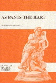Handel: As Pants The Hart published by Novello - Vocal Score