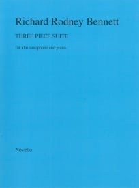 Bennett: Three Piece Suite for Saxophone published by Novello