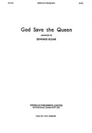 Elgar: God Save The Queen SATB published by Novello
