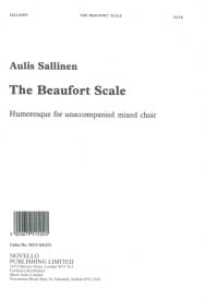 Sallinen: The Beaufort Scale SATB published by Novello