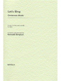 Let's Sing Christmas Music SSA published by Novello