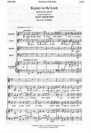 Redford: Rejoice In The Lord In Bb SATB published by Novello