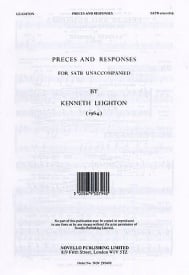 Leighton: Preces And Responses SATB published by Novello