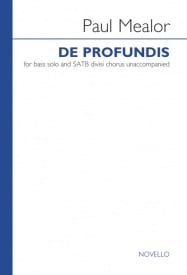 Mealor: De Profundis SATB published by Novello