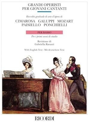 Grandi Operisti Per Giovani Cantanti for Bass published by Ricordi