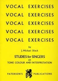 Diack: Vocal Exercises - Studies For Singers published by Paterson