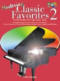 Mastering Classic Favourites 2 for Piano published by Fischer (Book & CD)