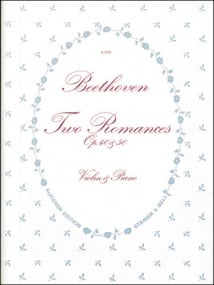 Beethoven: Romances Opus 40 & 50 in G & F for Violin published by Stainer & Bell