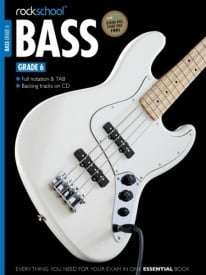 Rockschool Bass Guitar Grade 6 2012-2018