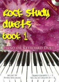 Wildman: Rock Study Piano Duets 1 Published by Spartan (Book & CD)