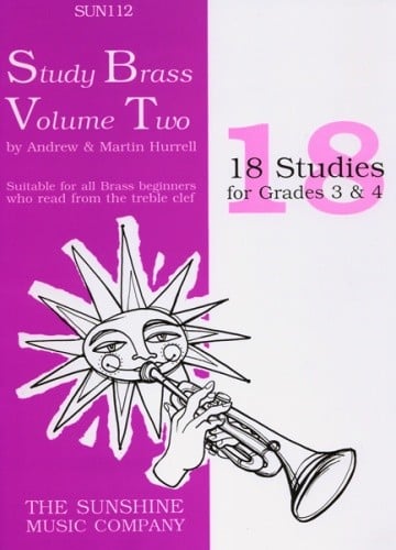 Hurrell: Study Brass Volume 2 for Treble Brass published by Sunshine Music