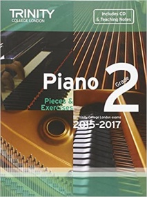 Trinity College London: Piano Exam Pieces & Exercises 2015-2017 Grade 2 (Book &CD)