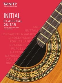 Trinity Initial Classical Guitar Exam Pieces From 2020