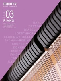 Trinity College London: Piano Exam Pieces & Exercises from 2021 - Grade 3 (Book Only)