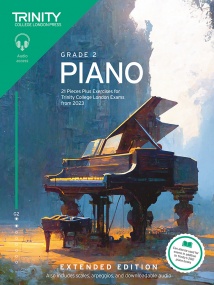 Trinity College London: Piano Exam Pieces Plus Exercises from 2023 - Grade 2 (Extended Edition)