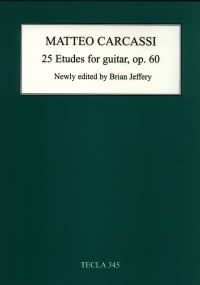 Carcassi: 25 Etudes Opus 60 for Guitar published by Tecla