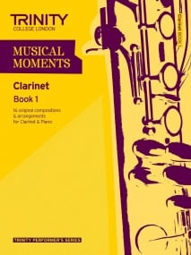 Musical Moments for Clarinet Book 1 published by Trinity College