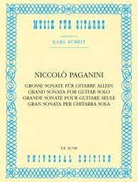 Paganini: Grand Sonata for Guitar published by Universal