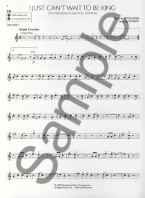 Disney Solos - Trumpet published by Hal Leonard (Book/Online Audio)