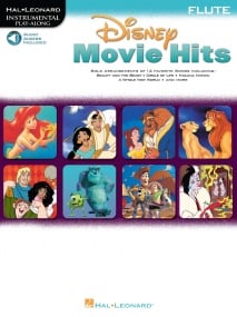 Disney Movie Hits - Flute published by Hal Leonard (Book/Online Audio)