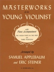 Masterworks for the Young Violinist published by Schirmer