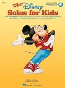 More Disney Solos for Kids published by Hal Leonard (Book/Online Audio)
