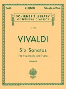 Vivaldi: 6 Sonatas for Cello published by Schirmer