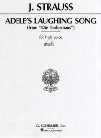 Strauss: Adele's Laughing Song in G published by Schirmer