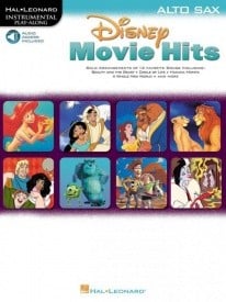 Disney Movie Hits - Alto Saxophone published by Hal Leonard (Book/Online Audio)