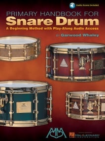 Primary Handbook For Snare Drum by Whaley published by Hal Leonard (Book/Online Audio)