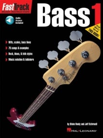 Fast Track Bass: 1 published by Hal Leonard (Book/Online Audio)